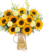 Bình hoa tươi 4036