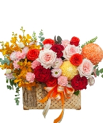 Hoa tươi màu cam 13658