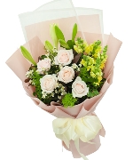 Hoa tươi màu hồng 10901