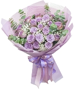 Hoa tươi màu tím 12588
