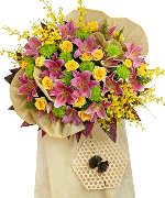 Hoa tươi nhiều màu 14350